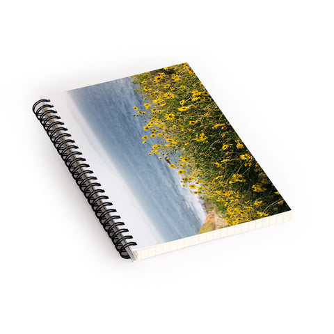 Ann Hudec Coastal Wildflowers Spiral Notebook