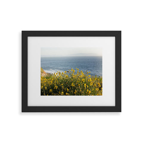 Ann Hudec Coastal Wildflowers Framed Art Print