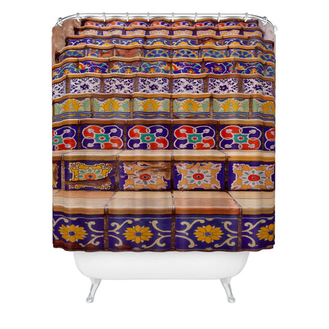 Ann Hudec Colors of San Antonio Shower Curtain