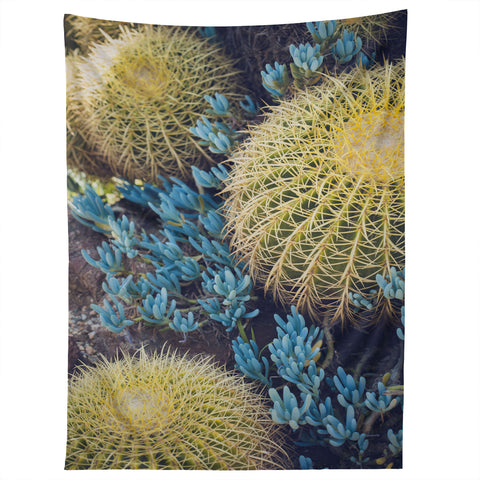 Ann Hudec Desert Cactus Garden Tapestry