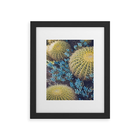 Ann Hudec Desert Cactus Garden Framed Art Print