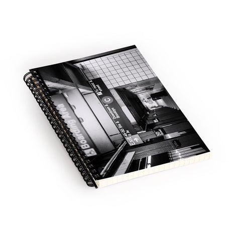 Ann Hudec Downtown and Brooklyn NYC Spiral Notebook