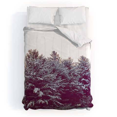 Ann Hudec First Winter Snow Comforter
