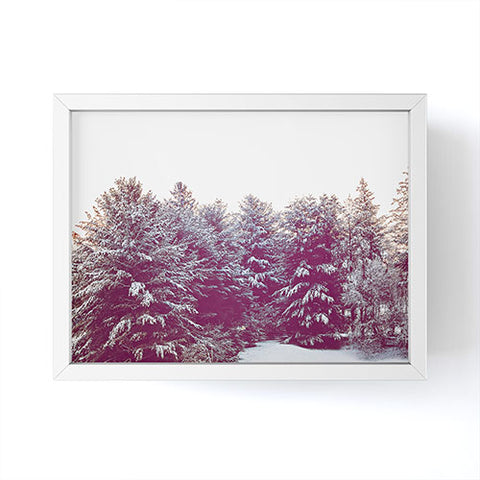 Ann Hudec First Winter Snow Framed Mini Art Print