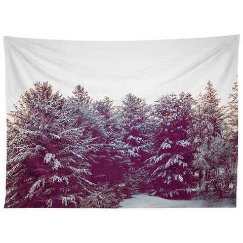 Ann Hudec First Winter Snow Tapestry