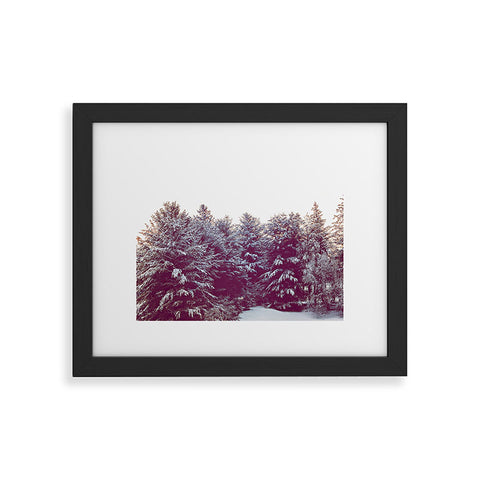 Ann Hudec First Winter Snow Framed Art Print