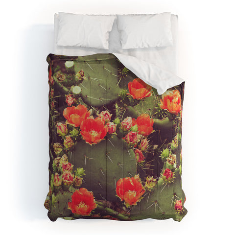 Ann Hudec Flamenco Desert Roses Comforter