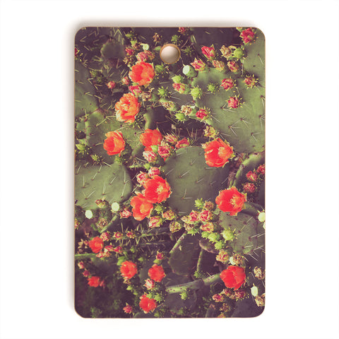 Ann Hudec Flamenco Desert Roses Cutting Board Rectangle