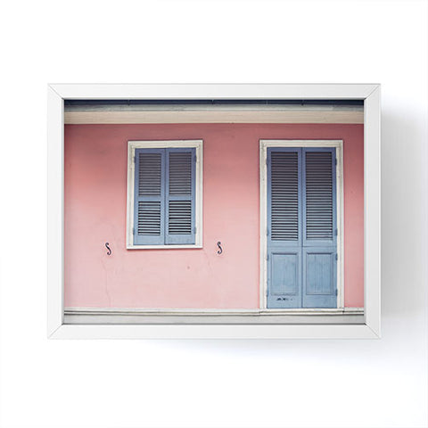 Ann Hudec French Quarter Color Framed Mini Art Print