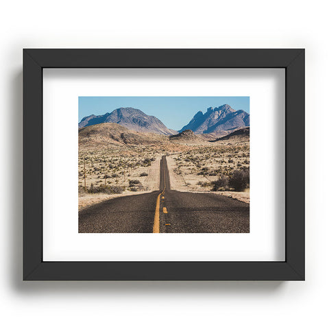 Ann Hudec High Desert Highway Recessed Framing Rectangle