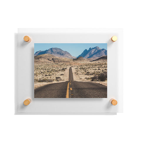 Ann Hudec High Desert Highway Floating Acrylic Print