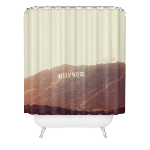 Ann Hudec Hollywood Gold Shower Curtain