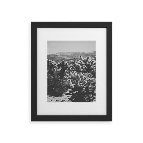 Ann Hudec Joshua Tree Cholla Cactus Framed Art Print