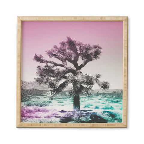 Ann Hudec Joshua Tree Ultraviolet Framed Wall Art