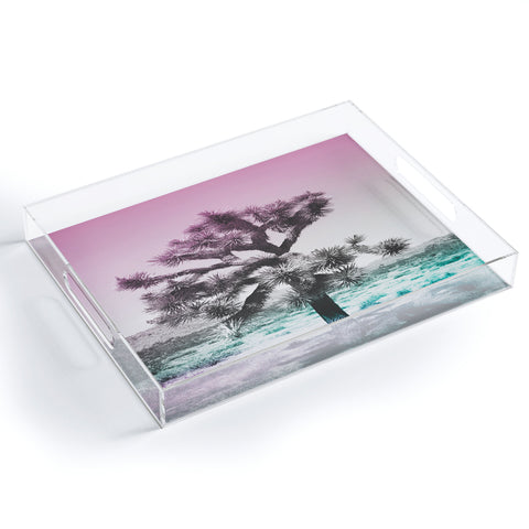 Ann Hudec Joshua Tree Ultraviolet Acrylic Tray