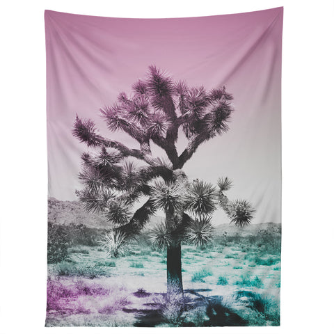 Ann Hudec Joshua Tree Ultraviolet Tapestry