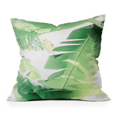 Ann Hudec Jungle Abstract II Throw Pillow