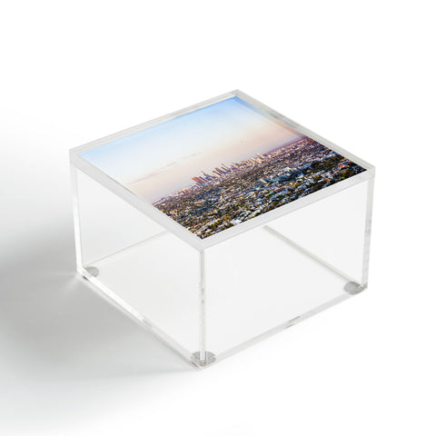Ann Hudec Los Angeles Skyline Acrylic Box