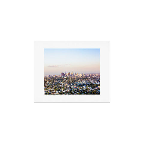 Ann Hudec Los Angeles Skyline Art Print