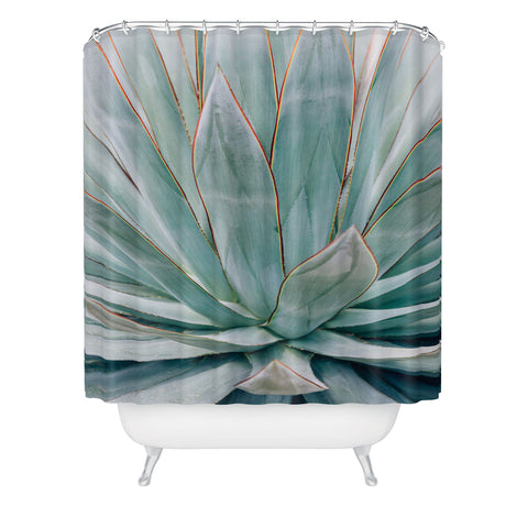 Ann Hudec Minimalist Agave Shower Curtain