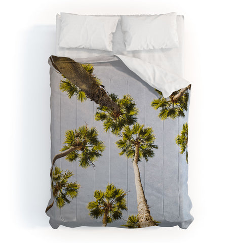 Ann Hudec Paradise Palm Trees Comforter