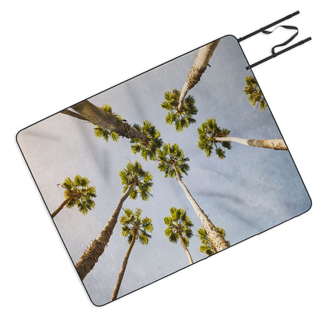 Ann Hudec Paradise Palm Trees Picnic Blanket