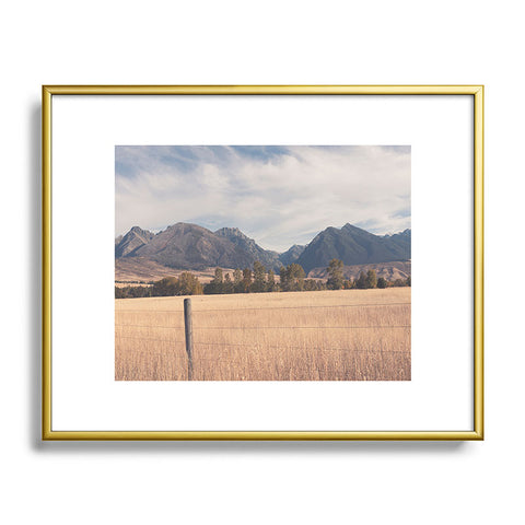 Ann Hudec Paradise Valley Montana Metal Framed Art Print