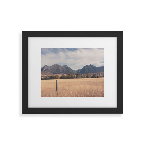 Ann Hudec Paradise Valley Montana Framed Art Print
