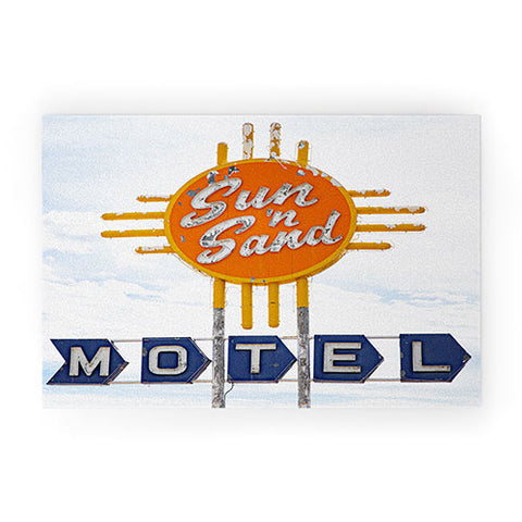 Ann Hudec Route 66 Sun n Sand Motel Welcome Mat