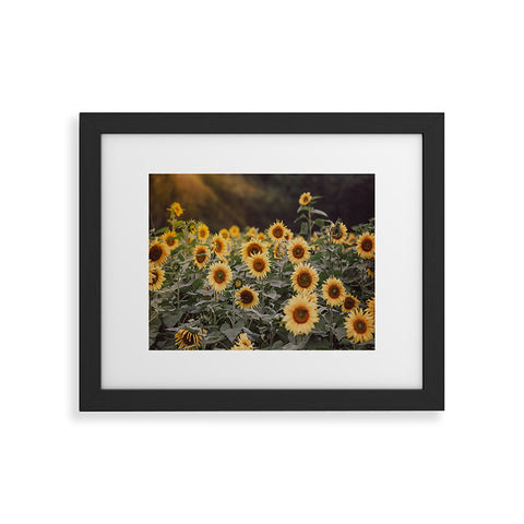Ann Hudec Sunflower Morning Framed Art Print