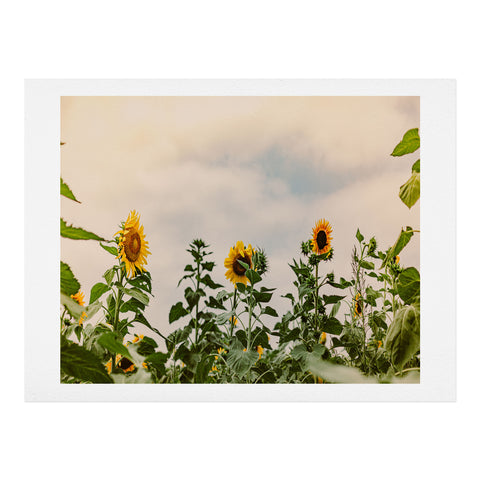 Ann Hudec Texas Sunflower Field Art Print