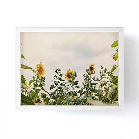Ann Hudec Texas Sunflower Field Framed Mini Art Print
