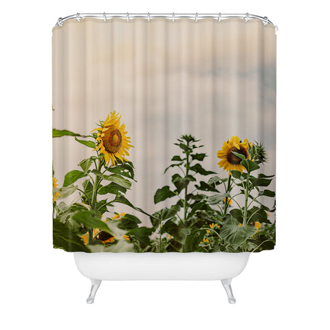 Ann Hudec Texas Sunflower Field Shower Curtain