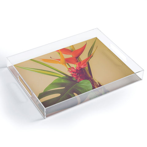 Ann Hudec Tropical Blush Acrylic Tray