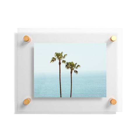 Ann Hudec Two Palms x Laguna Beach Vista Floating Acrylic Print