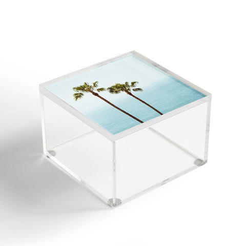 Ann Hudec Two Palms x Laguna Beach Vista Acrylic Box