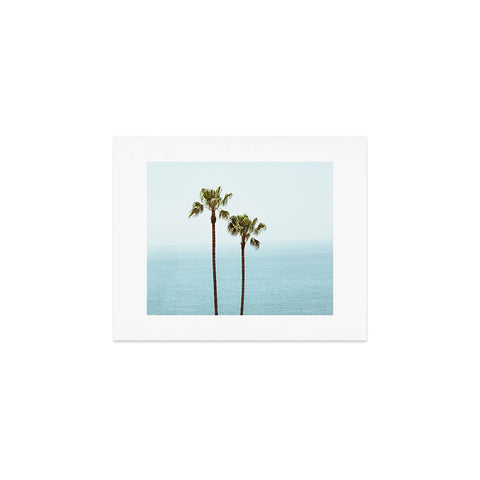 Ann Hudec Two Palms x Laguna Beach Vista Art Print