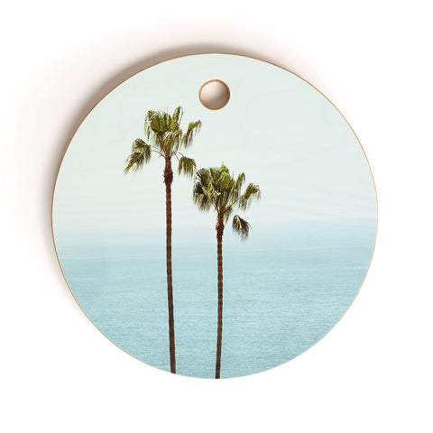 Ann Hudec Two Palms x Laguna Beach Vista Cutting Board Round