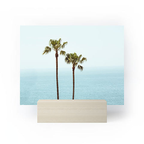 Ann Hudec Two Palms x Laguna Beach Vista Mini Art Print