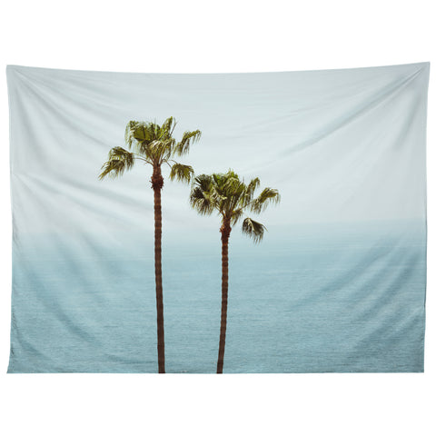 Ann Hudec Two Palms x Laguna Beach Vista Tapestry