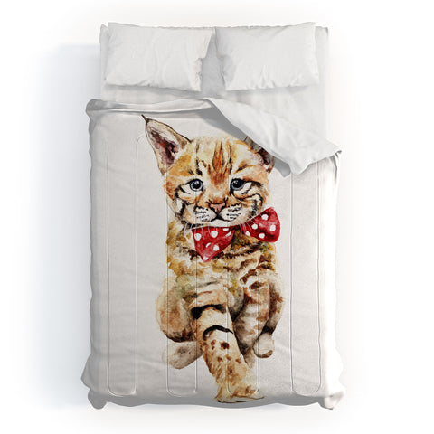 Anna Shell Bobcat cub Comforter