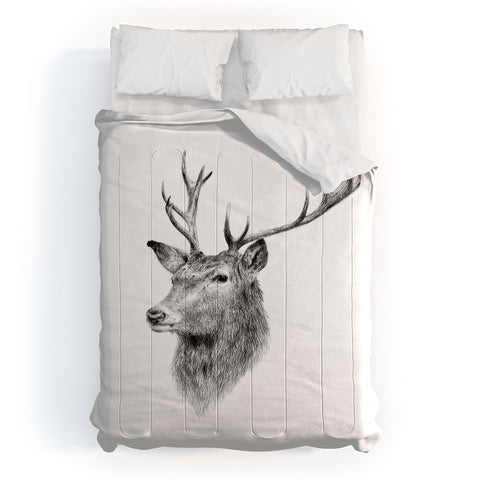 Anna Shell Deer horns Comforter