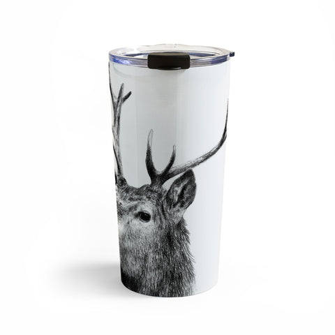 Anna Shell Deer horns Travel Mug