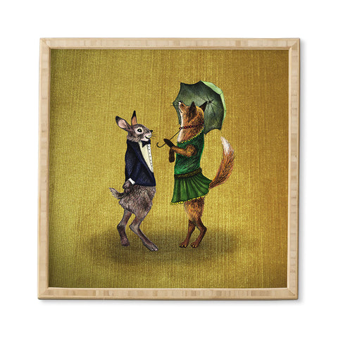 Anna Shell Fox and Hare Framed Wall Art
