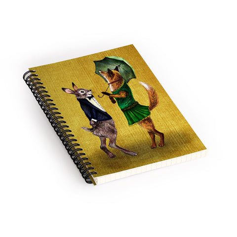 Anna Shell Fox and Hare Spiral Notebook