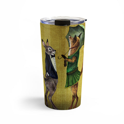 Anna Shell Fox and Hare Travel Mug