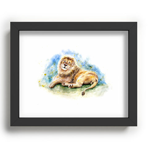 Anna Shell Lazy lion Recessed Framing Rectangle