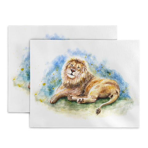 Anna Shell Lazy lion Placemat