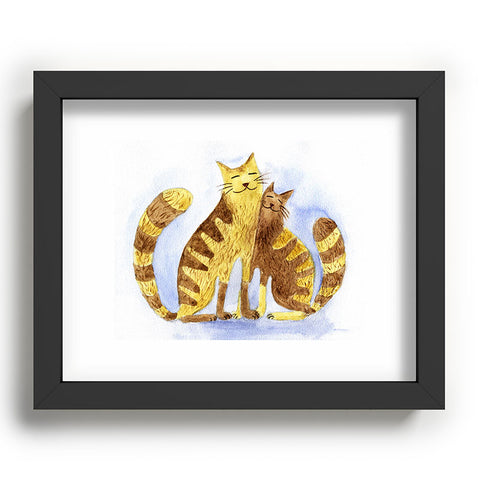 Anna Shell Love cats Recessed Framing Rectangle