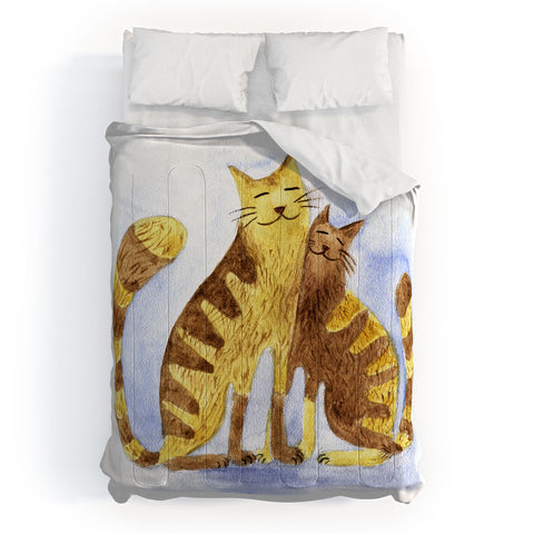Anna Shell Love cats Comforter